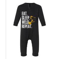 Cool Welding Design For Welder Welding Weld Lover Infant Fleece One Piece