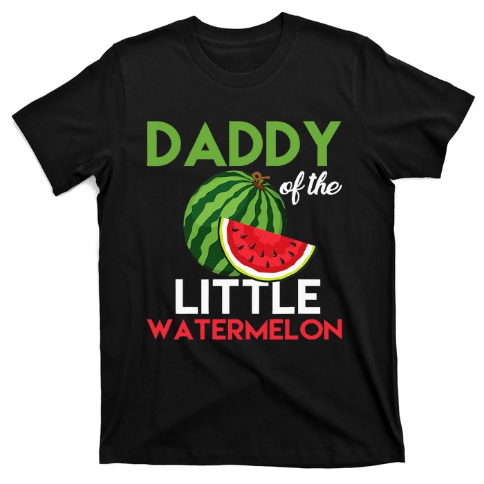 Cute Watermelon Daddy Design Dad For Men T-Shirt