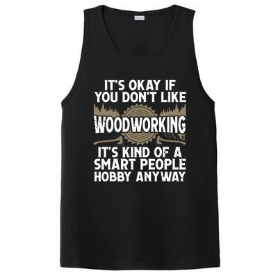 Cool Woodworking Design For Men Women Woodworker Wood Carver PosiCharge Competitor Tank