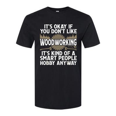 Cool Woodworking Design For Men Women Woodworker Wood Carver Softstyle® CVC T-Shirt