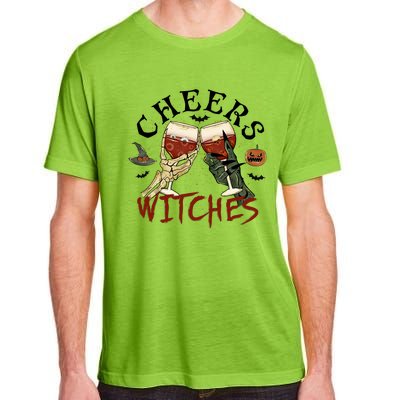 Cheers Witches Drink Witch Halloween Witch Drinking Party Gift Adult ChromaSoft Performance T-Shirt