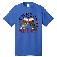 Cheers Witches Drink Witch Halloween Witch Drinking Party Gift Tall T-Shirt