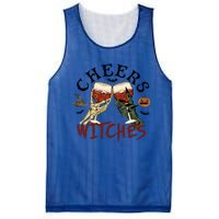 Cheers Witches Drink Witch Halloween Witch Drinking Party Gift Mesh Reversible Basketball Jersey Tank