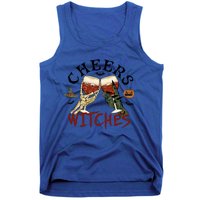 Cheers Witches Drink Witch Halloween Witch Drinking Party Gift Tank Top