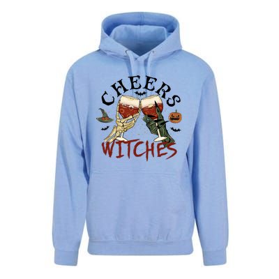 Cheers Witches Drink Witch Halloween Witch Drinking Party Gift Unisex Surf Hoodie