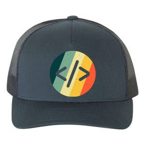 Cool Web Developer Art For HTML Programmer Lovers Yupoong Adult 5-Panel Trucker Hat