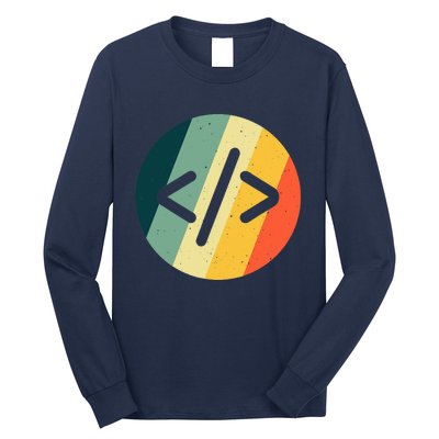 Cool Web Developer Art For HTML Programmer Lovers Long Sleeve Shirt