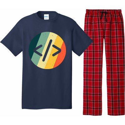 Cool Web Developer Art For HTML Programmer Lovers Pajama Set