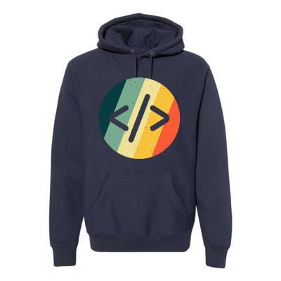 Cool Web Developer Art For HTML Programmer Lovers Premium Hoodie