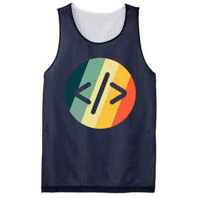 Cool Web Developer Art For HTML Programmer Lovers Mesh Reversible Basketball Jersey Tank