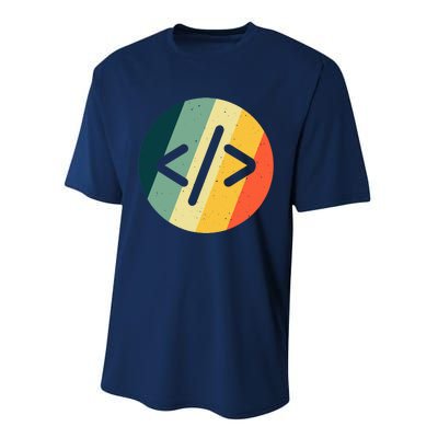 Cool Web Developer Art For HTML Programmer Lovers Performance Sprint T-Shirt