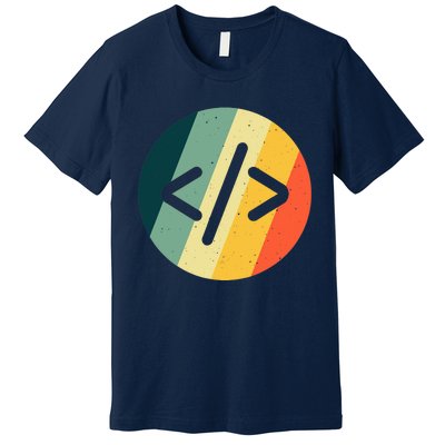 Cool Web Developer Art For HTML Programmer Lovers Premium T-Shirt