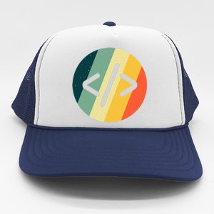 Cool Web Developer Art For HTML Programmer Lovers Trucker Hat