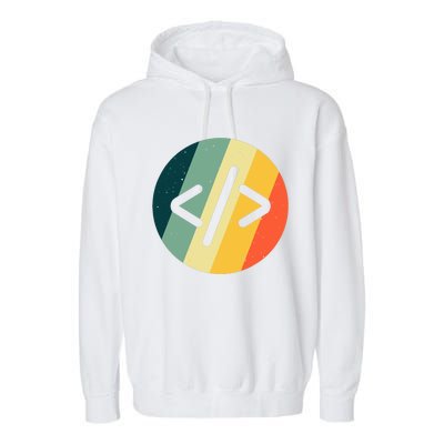 Cool Web Developer Art For HTML Programmer Lovers Garment-Dyed Fleece Hoodie