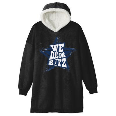 Cowboys We Dem Boyz Grunge Star Hooded Wearable Blanket