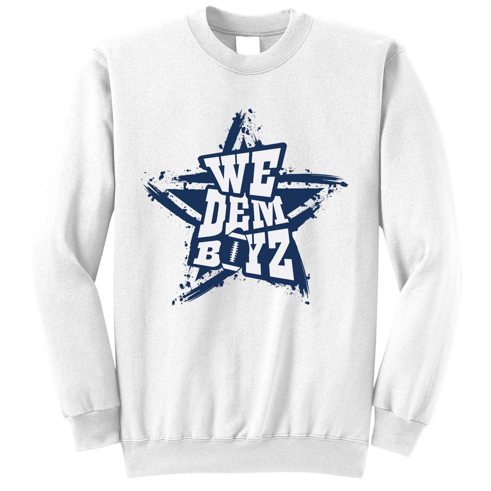 Cowboys We Dem Boyz Grunge Star Sweatshirt