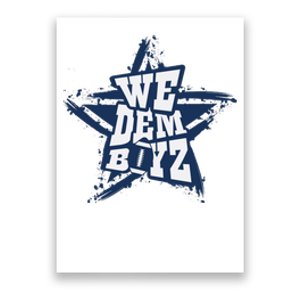 Cowboys We Dem Boyz Grunge Star Poster