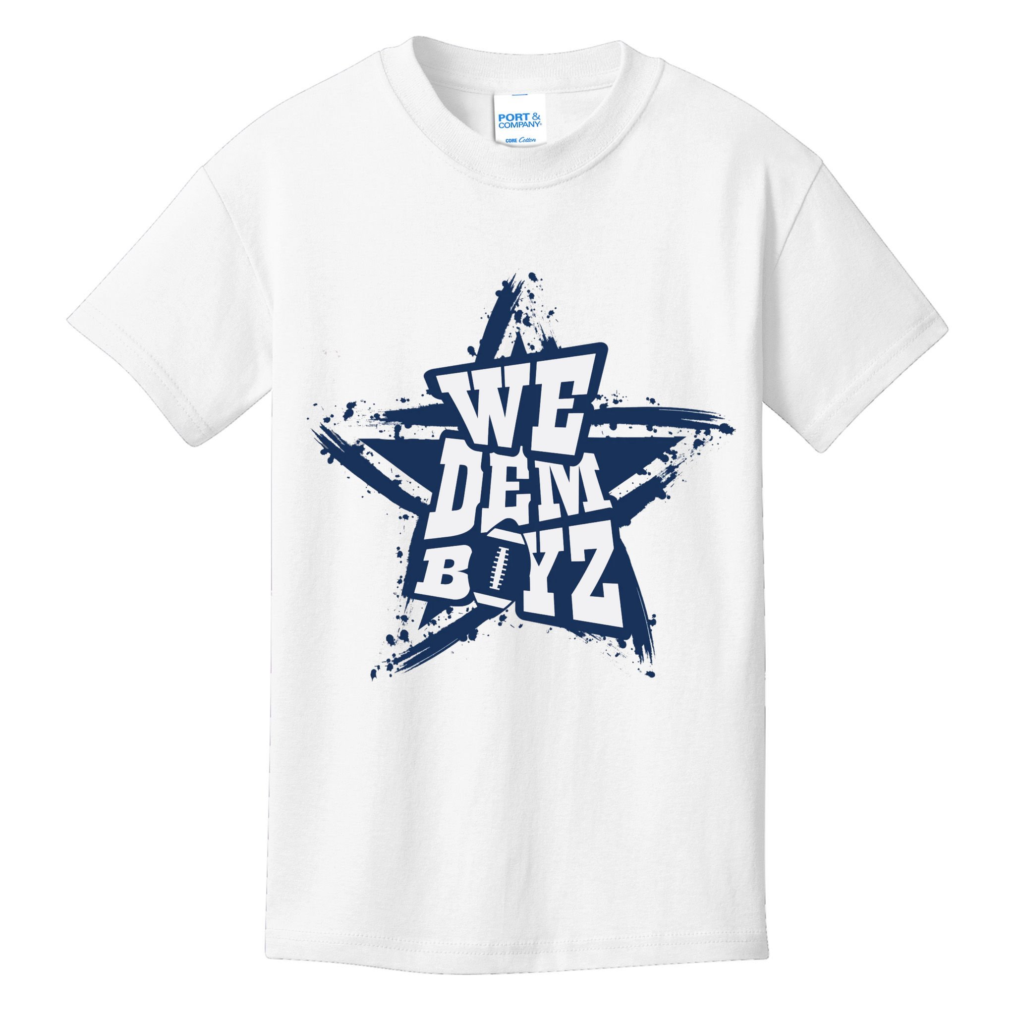 Cowboys We Dem Boyz Grunge Star Kids T-Shirt