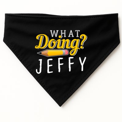 Cool What Doing Jeffy Funny Friends USA-Made Doggie Bandana