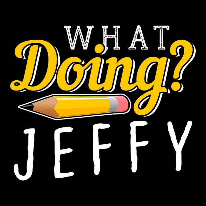 Cool What Doing Jeffy Funny Friends Drawstring Bag