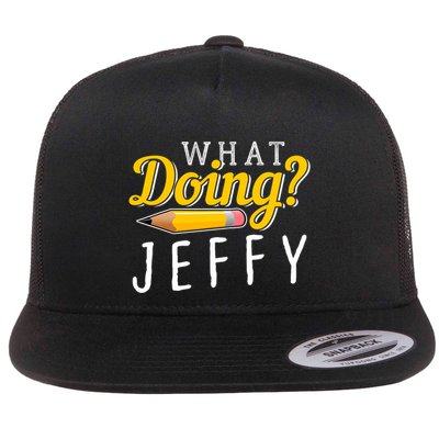 Cool What Doing Jeffy Funny Friends Flatbill Hat