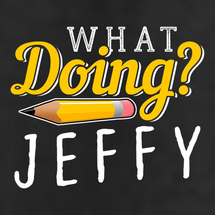 Cool What Doing Jeffy Funny Friends Golf Towel