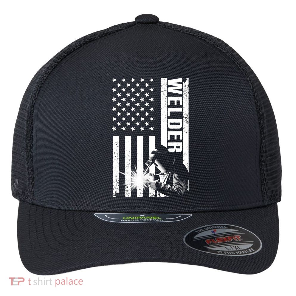 Cool Welder Design Welder Welding Metalwork Flexfit Unipanel Trucker Cap