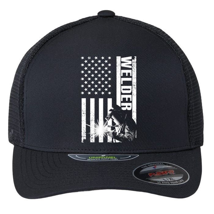 Cool Welder Design Welder Welding Metalwork Flexfit Unipanel Trucker Cap