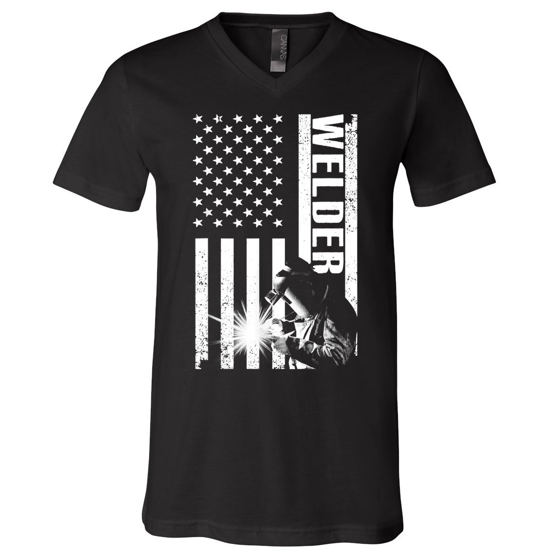 Cool Welder Design Welder Welding Metalwork V-Neck T-Shirt