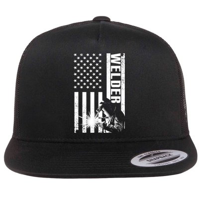 Cool Welder Design Welder Welding Metalwork Flatbill Hat