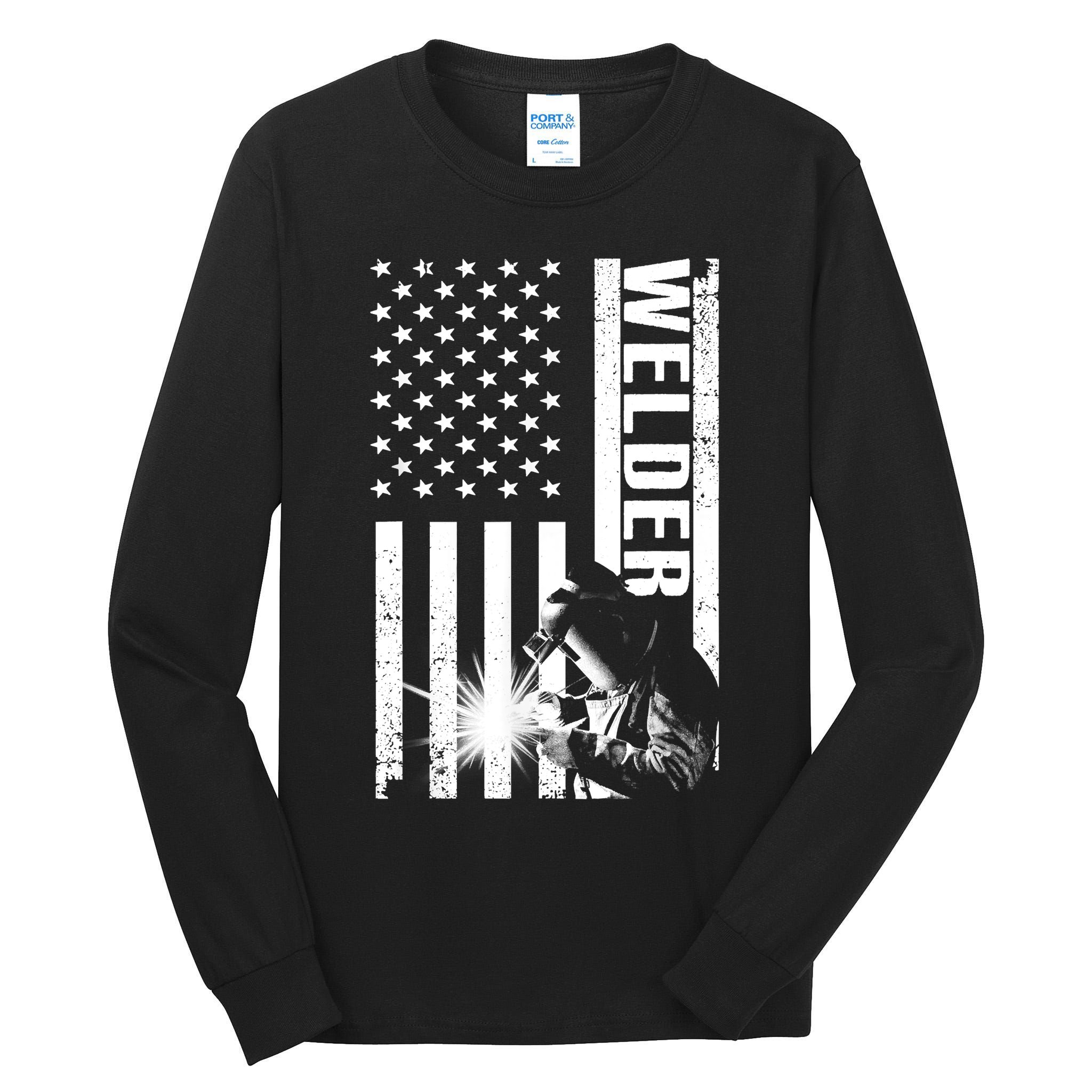 Cool Welder Design Welder Welding Metalwork Tall Long Sleeve T-Shirt