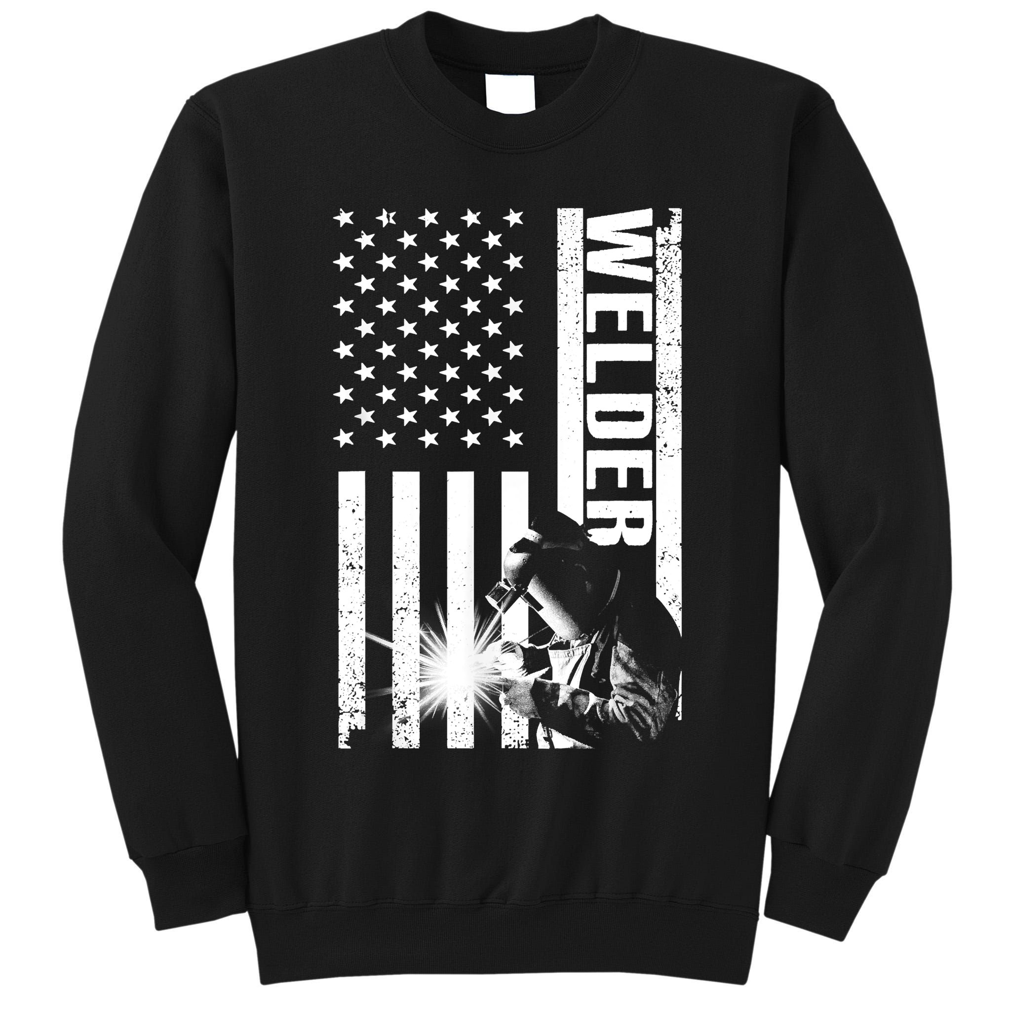 Cool Welder Design Welder Welding Metalwork Tall Sweatshirt