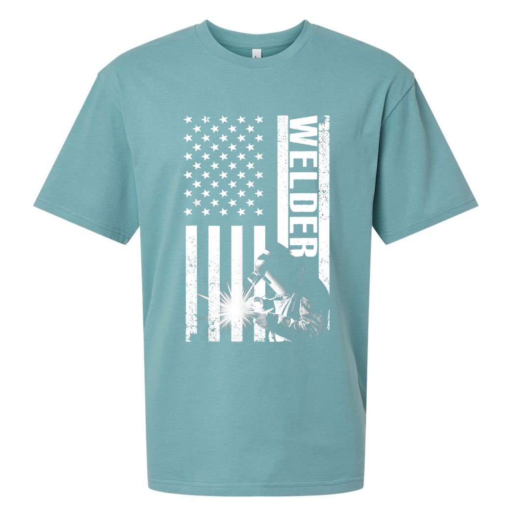 Cool Welder Design Welder Welding Metalwork Sueded Cloud Jersey T-Shirt