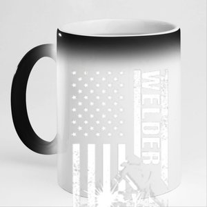 Cool Welder Design Welder Welding Metalwork 11oz Black Color Changing Mug