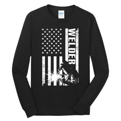 Cool Welder Design Welder Welding Metalwork Tall Long Sleeve T-Shirt