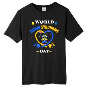 Celebrate World Down Syndrome Day Tall Fusion ChromaSoft Performance T-Shirt