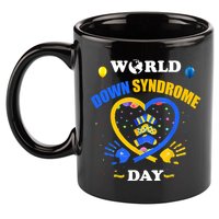 Celebrate World Down Syndrome Day 11oz C Handle Ceramic Mug