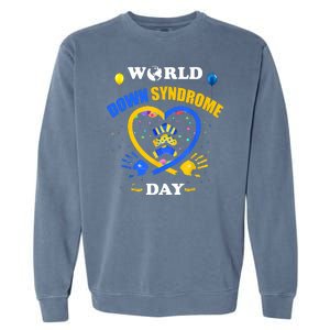 Celebrate World Down Syndrome Day Garment-Dyed Sweatshirt