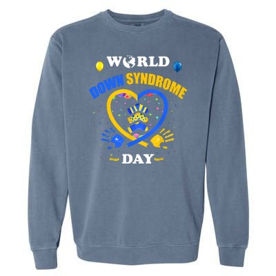 Celebrate World Down Syndrome Day Garment-Dyed Sweatshirt