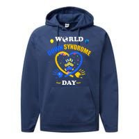 Celebrate World Down Syndrome Day Performance Fleece Hoodie