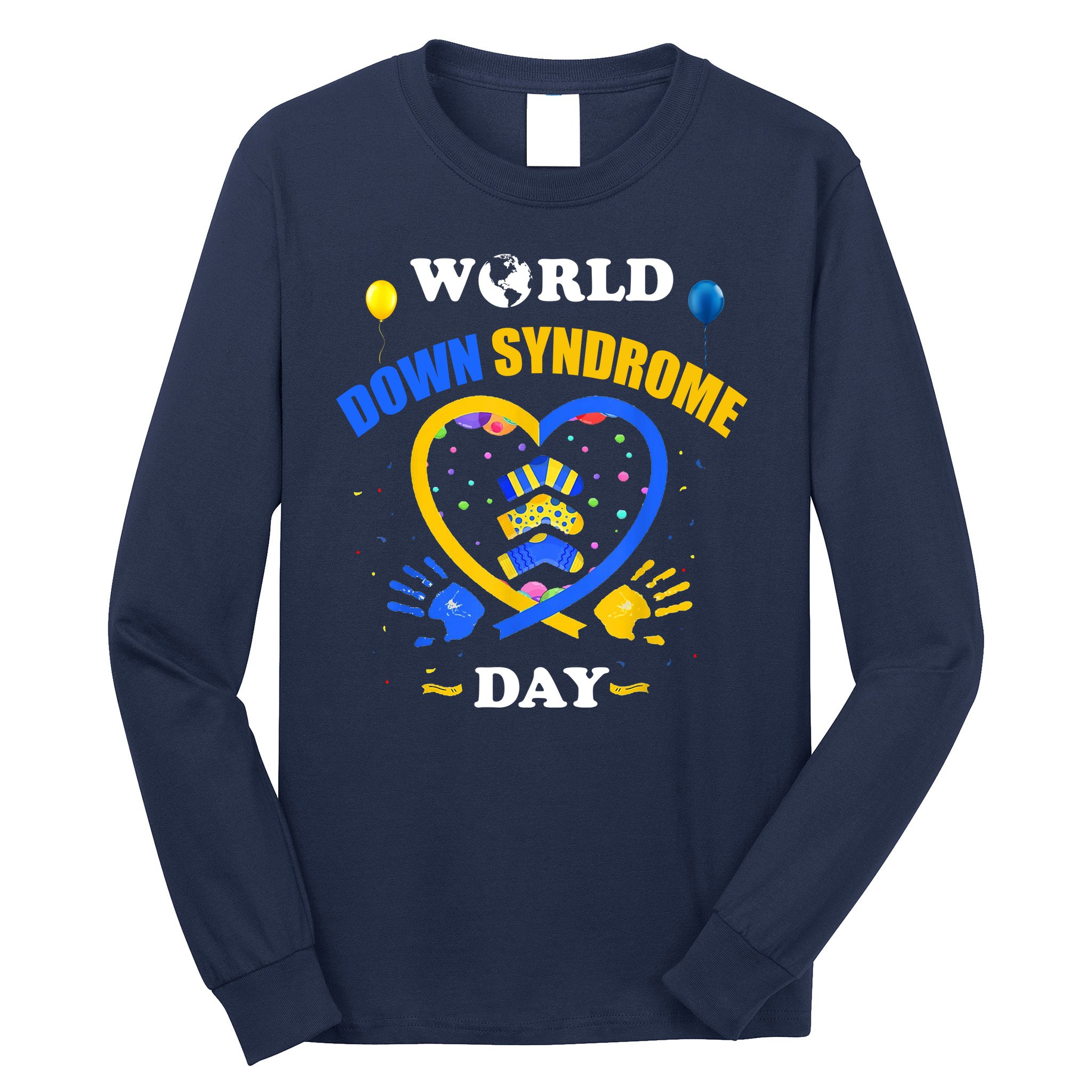 Celebrate World Down Syndrome Day Long Sleeve Shirt