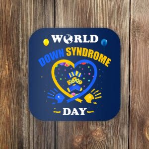 Celebrate World Down Syndrome Day Coaster