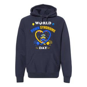 Celebrate World Down Syndrome Day Premium Hoodie