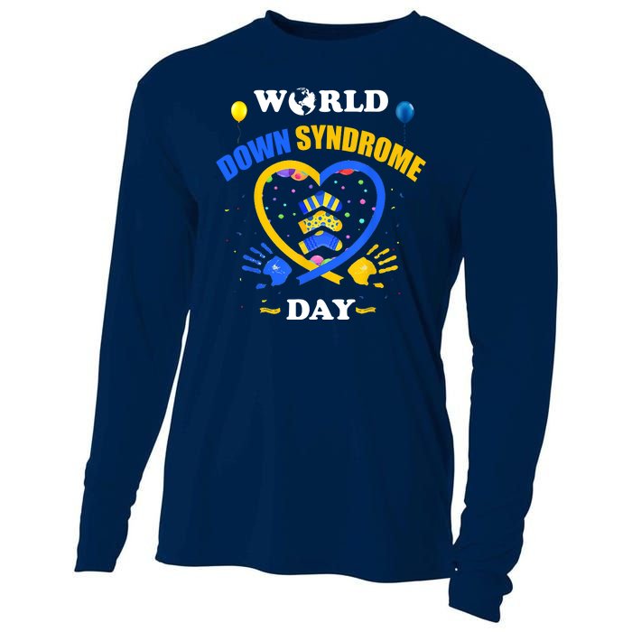 Celebrate World Down Syndrome Day Cooling Performance Long Sleeve Crew