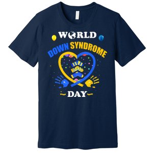 Celebrate World Down Syndrome Day Premium T-Shirt