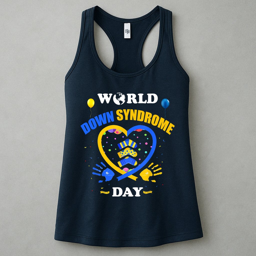 Celebrate World Down Syndrome Day Womens Tank Top