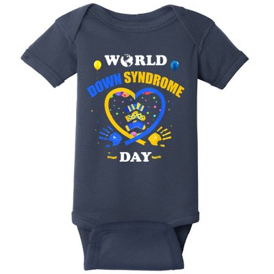 Celebrate World Down Syndrome Day Baby Bodysuit