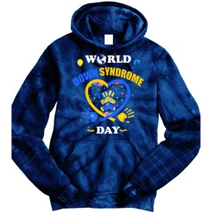 Celebrate World Down Syndrome Day Tie Dye Hoodie