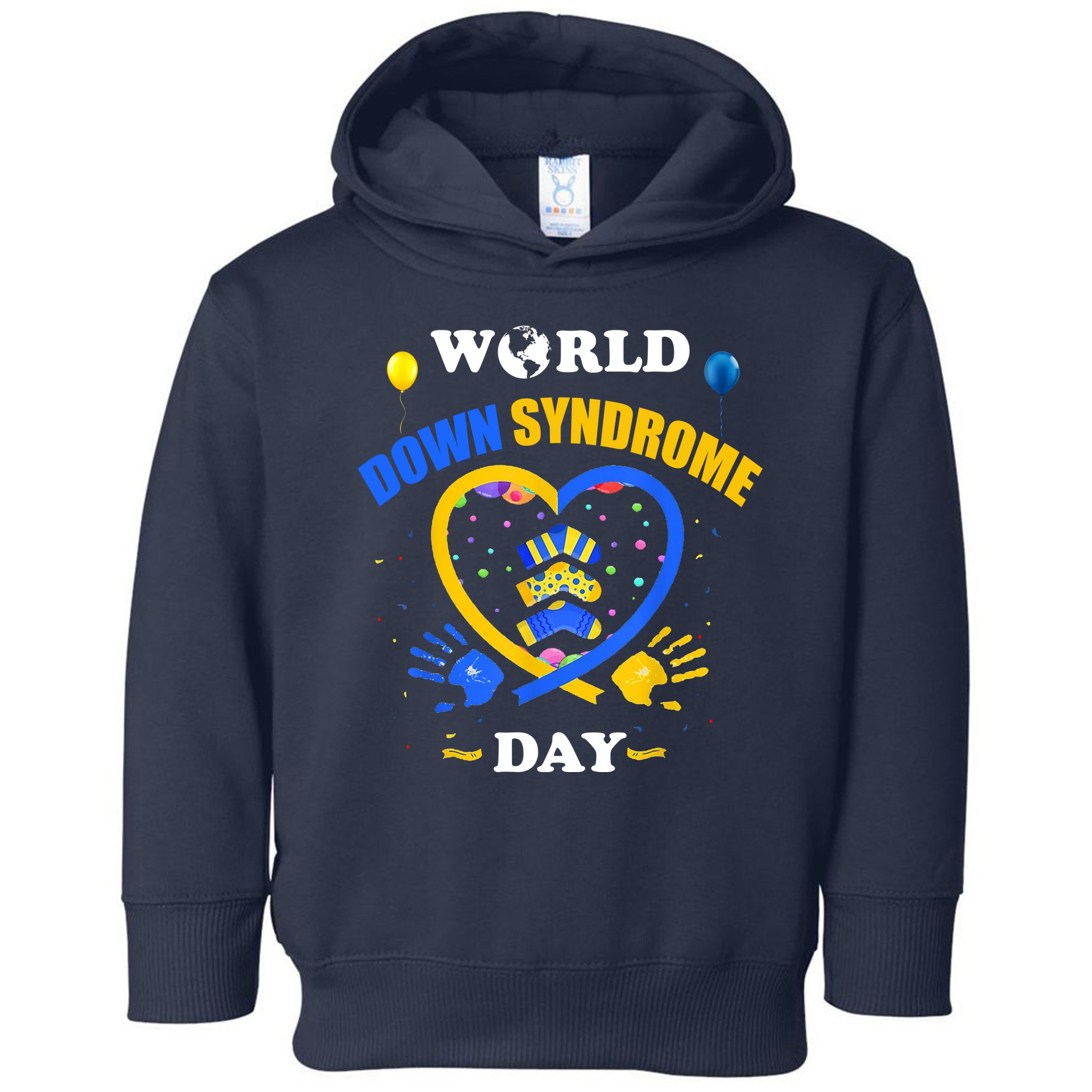 Celebrate World Down Syndrome Day Toddler Hoodie