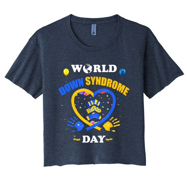 Celebrate World Down Syndrome Day Crop Top